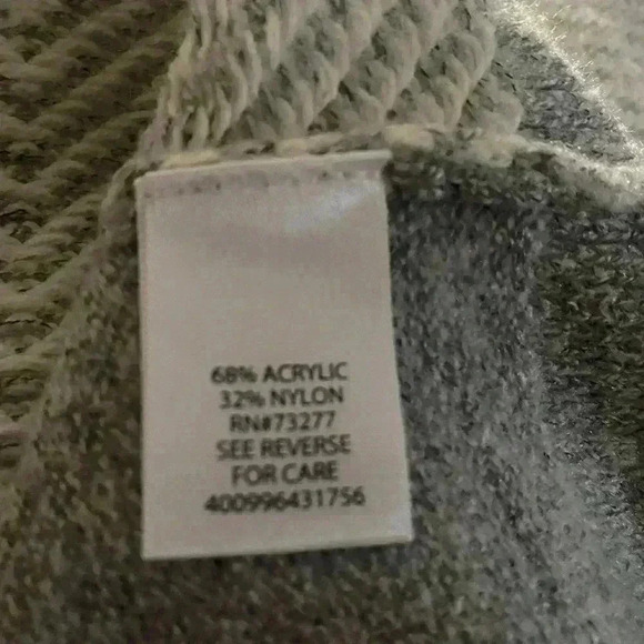 CANDIES grey cowl neck sweater dress size medium - Picture 7 of 7